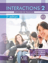 INTERACTIONS 2 - A1.2 - LIVRE + CD - 2 EDITIN